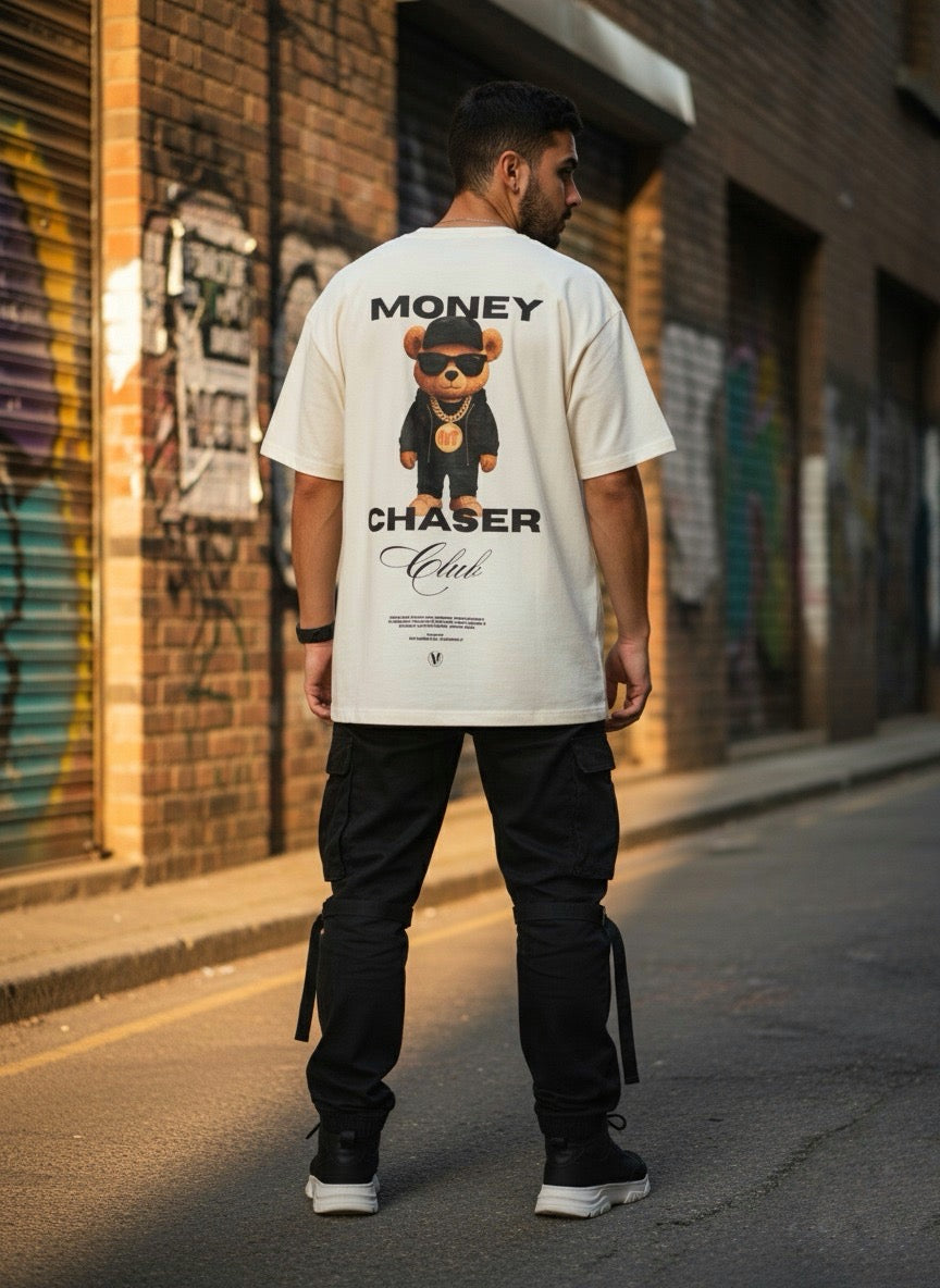 Camiseta Oversize “Money Chaser”